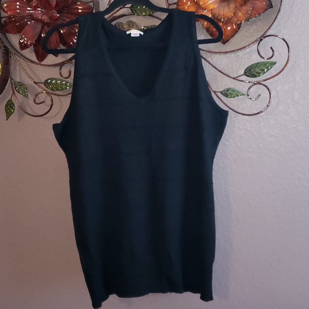 Maternity dress sleeveless sweater